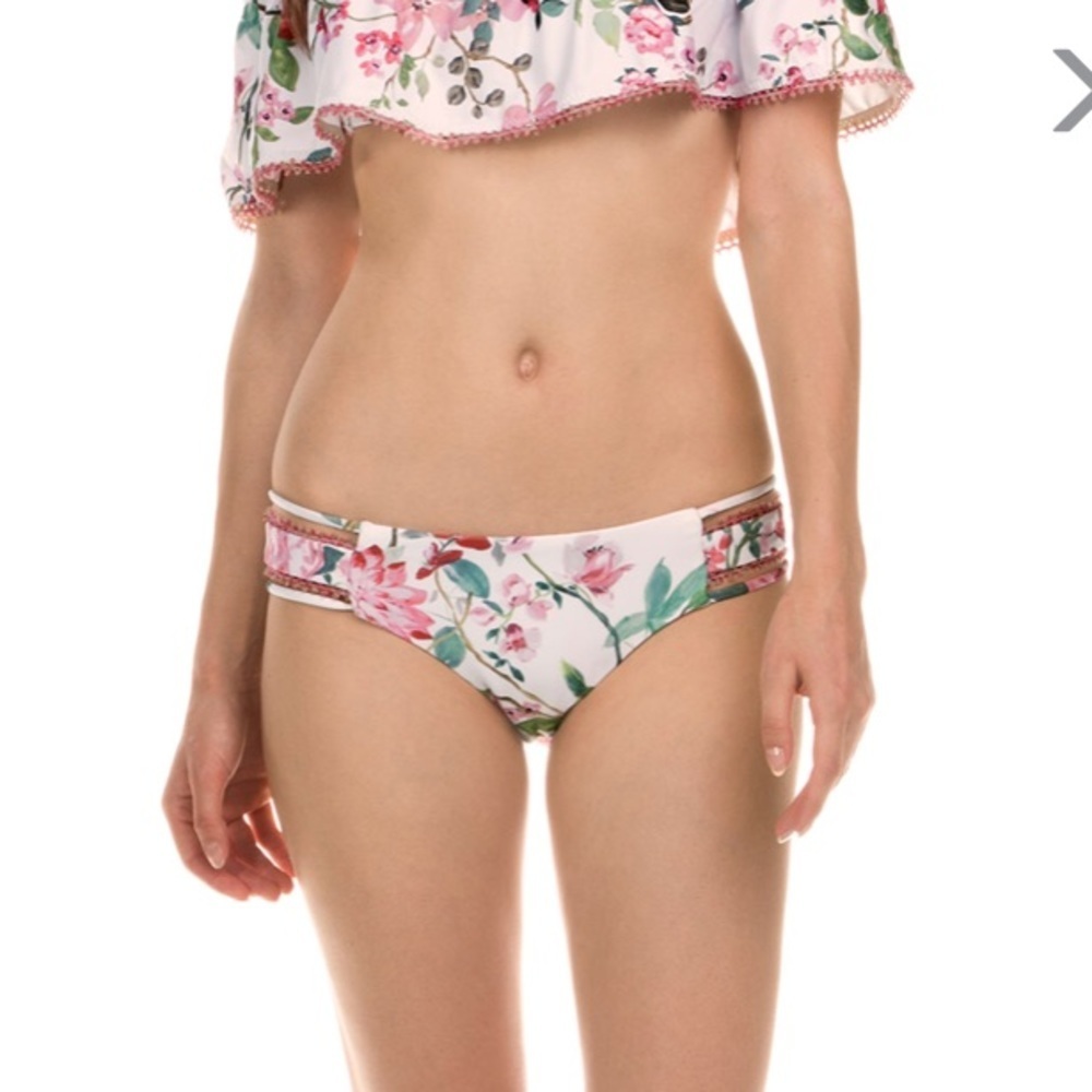 NEW • Isabella Rose • Maui Fit Bikini Bottom White
